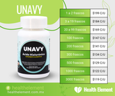 Unavy Ácido Hialurónico 30 capletas de 850 mg